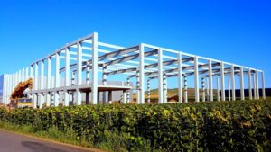 Șantier hală de producție și depozitare CTP Turda