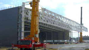 Santier Hangar Aerostar Bacau