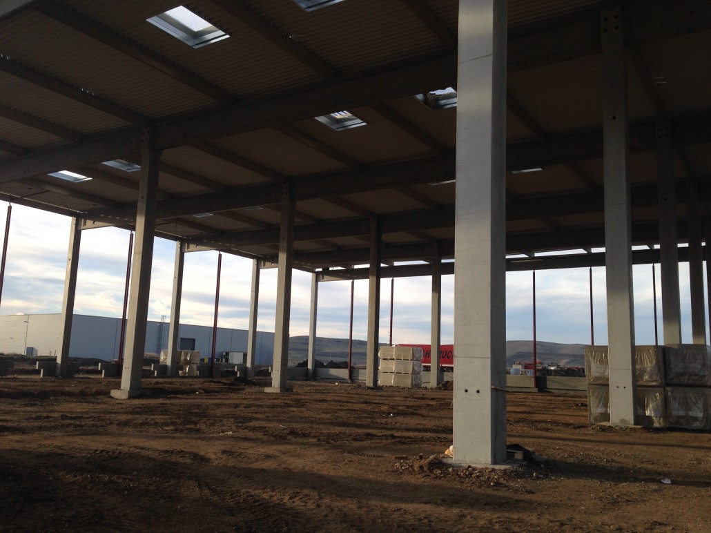 Hală de depozitare și birouri CTP Apahida