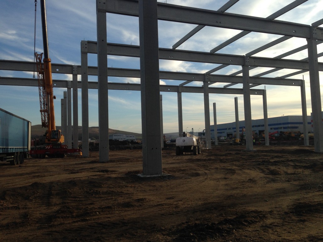 Hală de depozitare și birouri CTP Apahida