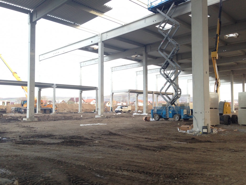 Hală de depozitare și birouri CTP Apahida