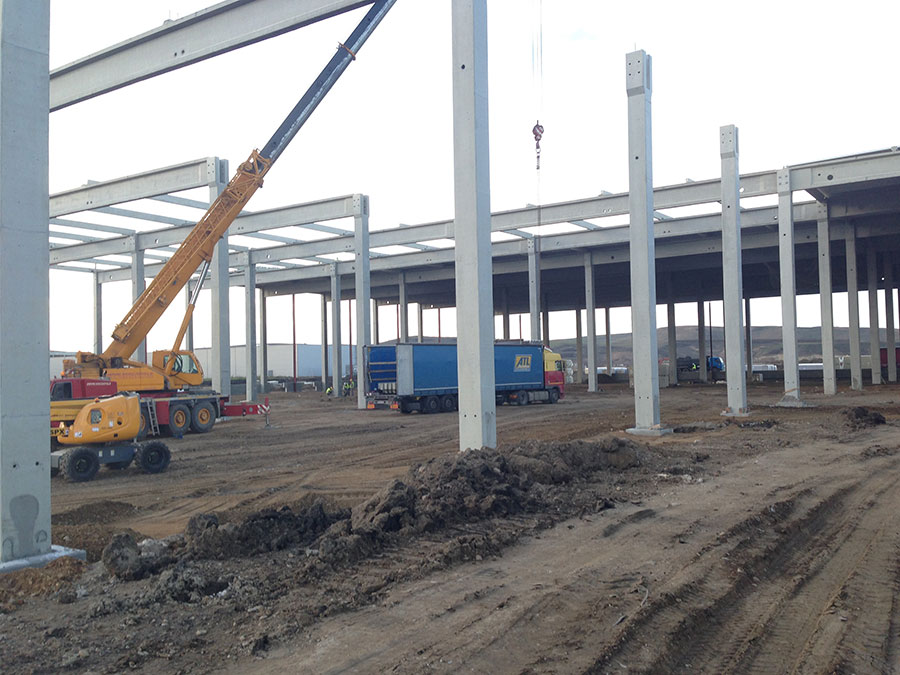 Hală de depozitare și birouri CTP Apahida