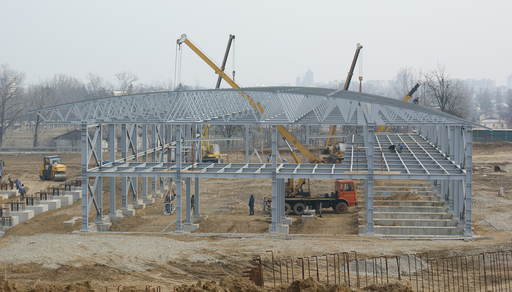 Santier Centrul de Afaceri si Expozitii Bacau