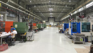 Hală de producție materiale termoplastice Tecnostamp Triulzi East Europe