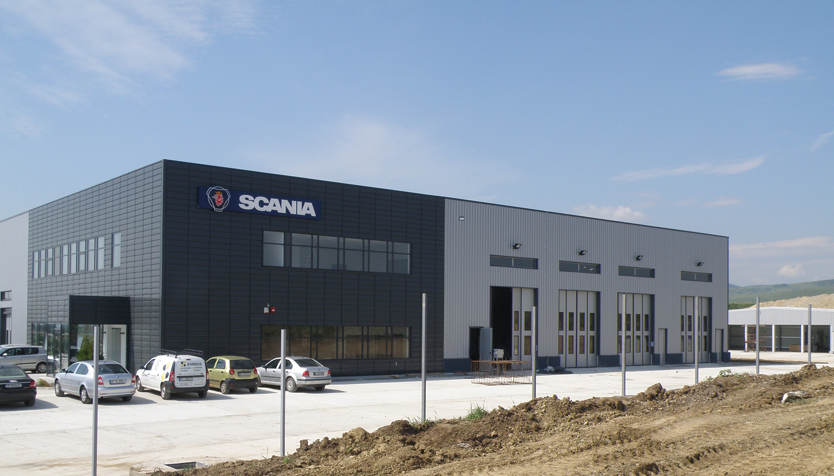 Showroom Scania Service Bacău