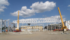 Santier Hangar Aerostar Bacau