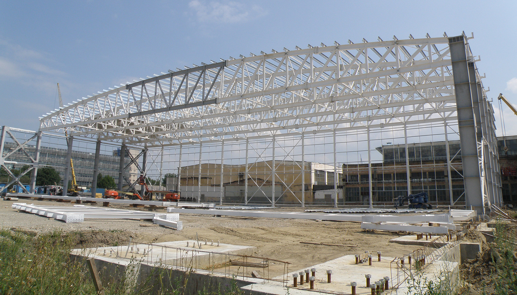 Santier Hangar Aerostar Bacau