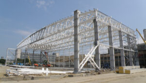 Santier Hangar Aerostar Bacau