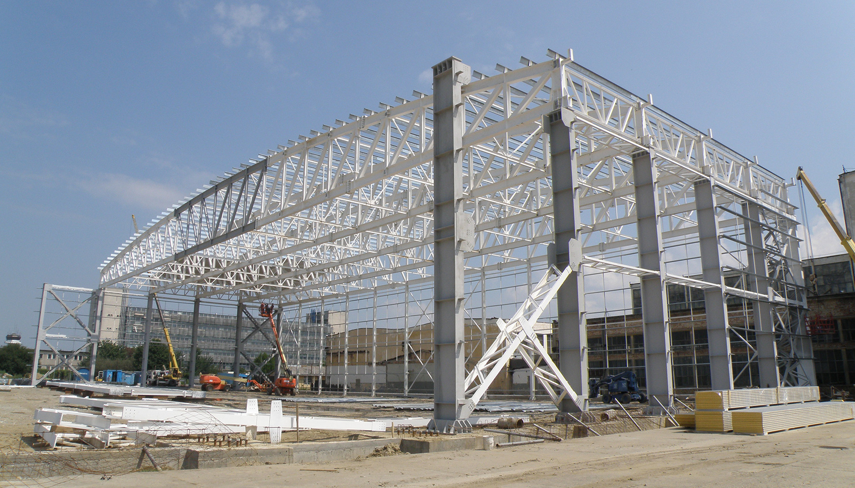 Santier Hangar Aerostar Bacau