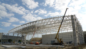 Santier Hangar Aerostar Bacau
