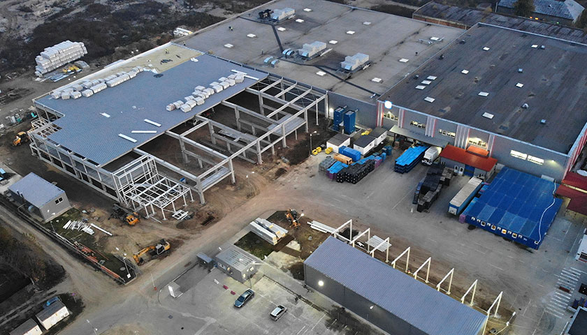 Șantier hală de producție TRW Roman - H5