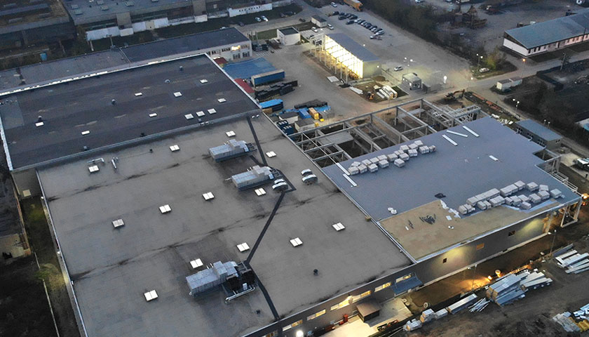 Șantier hală de producție TRW Roman - H5