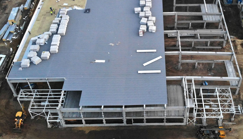 Șantier hală de producție TRW Roman - H5