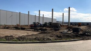 Hală de depozitare și birouri CTP Apahida