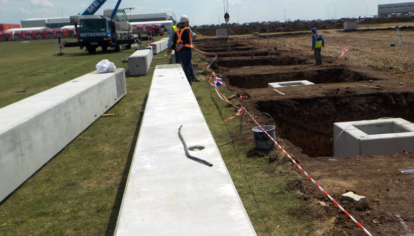 Santier Centru logistic DACHSER Arad