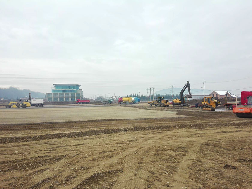 Șantier magazin materiale de construcții Dedeman Onești