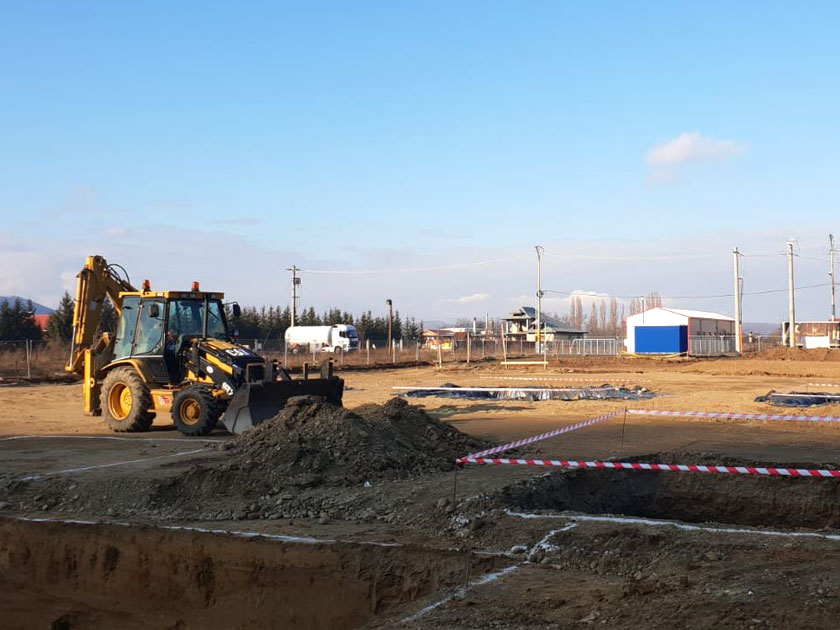 Șantier magazin materiale de construcții Dedeman Onești