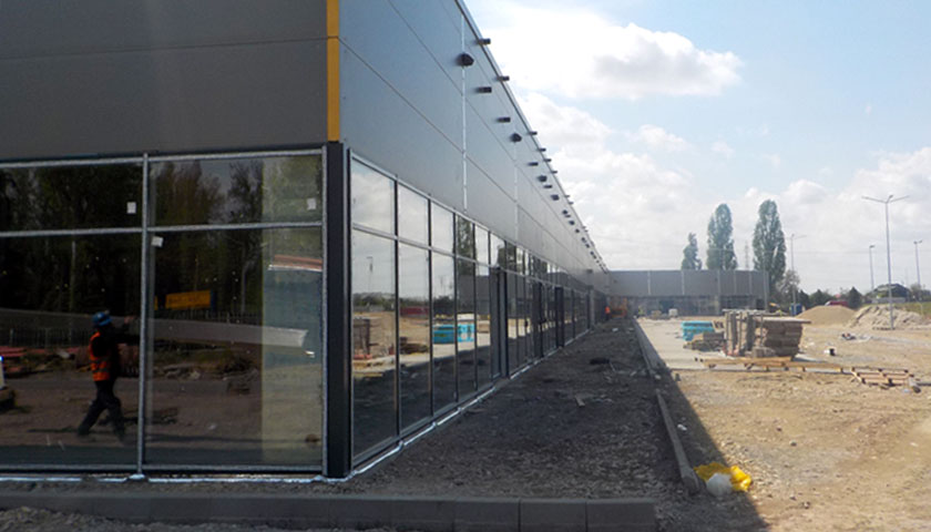 Santier Galerii comerciale NEST Oradea