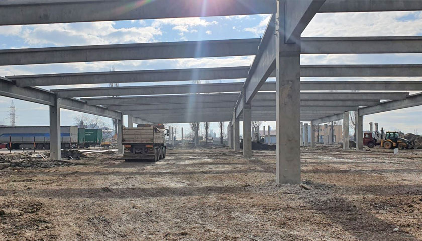 Santier Galerii comerciale NEST Oradea