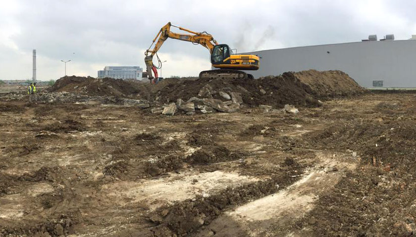 Șantier hală de producție TRW Roman - H5