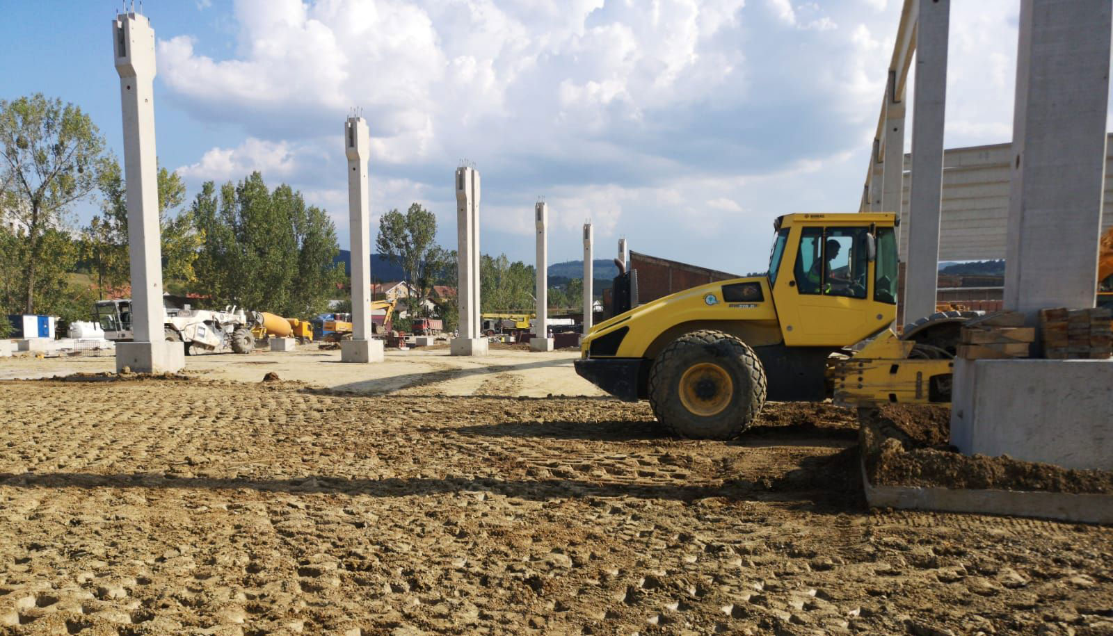 Șantier magazin construcții Dedeman Zalău