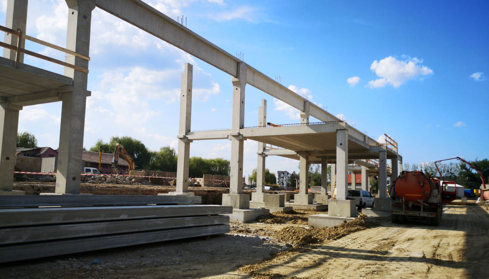 Șantier magazin construcții Dedeman Zalău