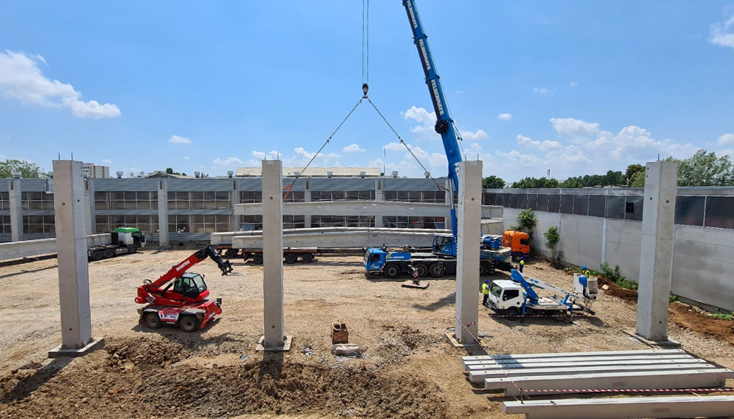 Hală depozitare și producție SEGEZHA PACKAGING Ploiești