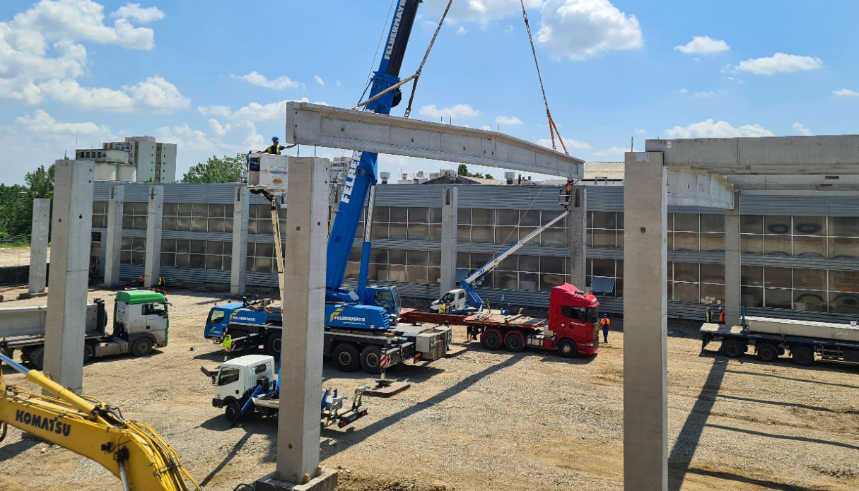 Hală depozitare și producție SEGEZHA PACKAGING Ploiești