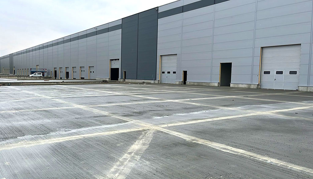 Șantier centru logistic Dedeman Bacău